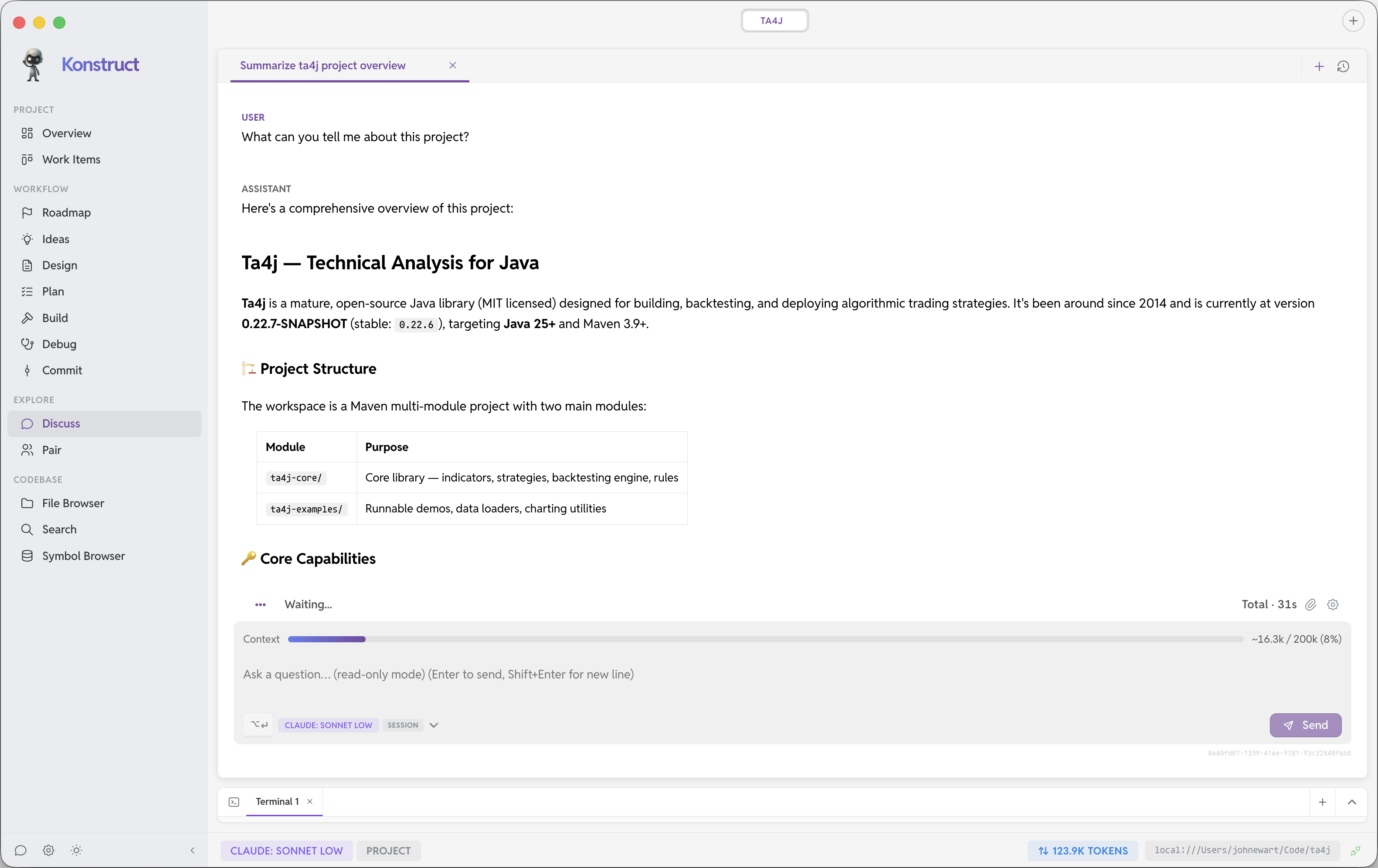 Konstruct screenshot 2